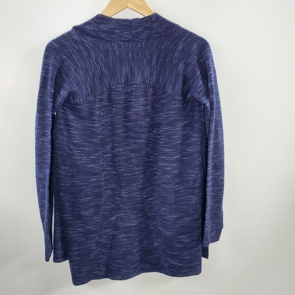 Lululemon 100% Merino Wool  Blissful Zen Sweater Midnight Navy Relaxed Fit - Picture 11 of 11